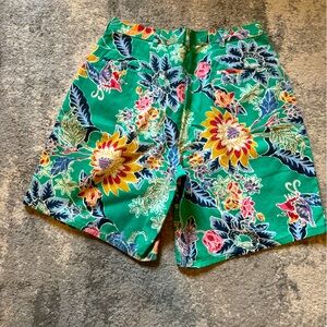 Vintage 90s Ralph Lauren Polo men’s 100% cotton shorts flower pattern. Size 35.